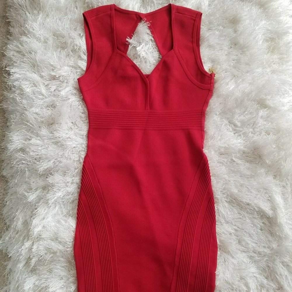 GUESS RED DRESS-NEW WITHOUT TAG